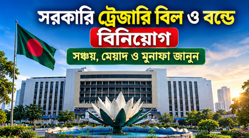 সরকারি ট্রেজারি বিল ও বন্ডে বিনিয়োগ