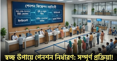 পেনশন পুনর্বিন্যাস ও নির্ধারণ প্রক্রিয়া: জানা গেল বিস্তারিত