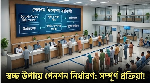 পেনশন পুনর্বিন্যাস ও নির্ধারণ প্রক্রিয়া: জানা গেল বিস্তারিত