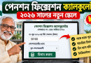নীট পেনশন দিলেই নতুন স্কেলে পেনশন নির্ধারণ হয়ে যাবে দেখুন