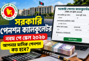 সরকারি পেনশন ক্যালকুলেটর ২০২৬