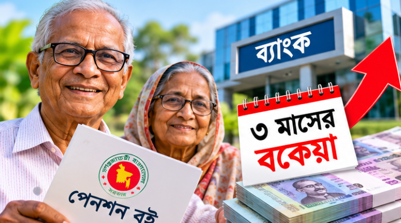 পেনশনভোগীদের ৩ মাসের বকেয়া কি স্বয়ংক্রিয়ভাবে যোগ হবে?