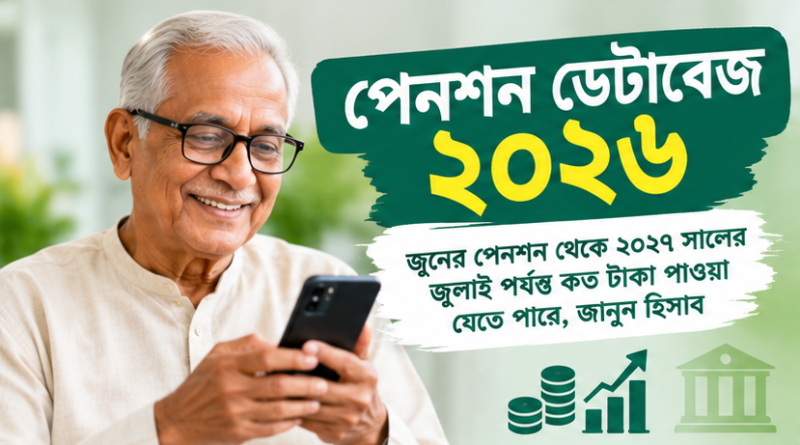 পেনশন ডেটাবেজ ২০২৬