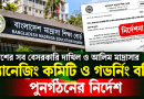 দেশের সব বেসরকারি দাখিল-আলিম মাদ্রাসার ম্যানেজিং কমিটি ও গভর্নিং বডি পুনর্গঠনের নির্দেশ