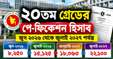 ২০তম গ্রেডের পে-ফিকেশন