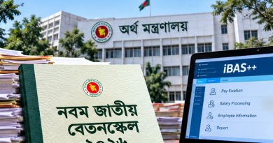 নবম পে-স্কেলে বেতন নির্ধারণের সময়সীমা শেষ
