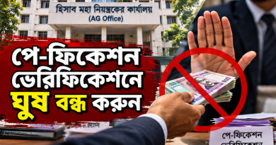 পে-ফিকেশন ও ভেরিফিকেশনে ঘুষ দাবির অভিযোগ