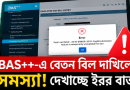 iBAS++-এ বেতন বিল দাখিলে সমস্যা