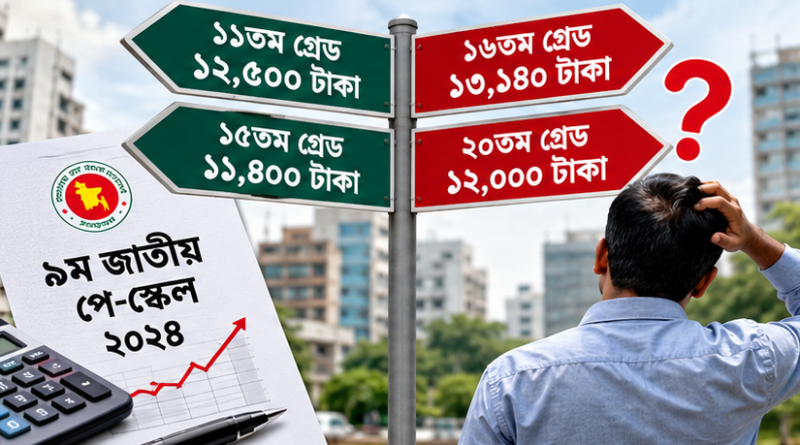 ৯ম জাতীয় পে-স্কেলে বাড়িভাড়া ভাতা নিয়ে নতুন বিতর্ক