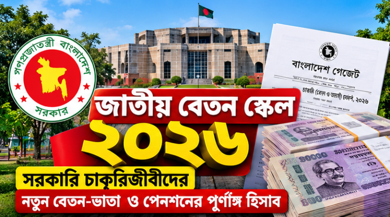 জাতীয় বেতন স্কেল ২০২৬