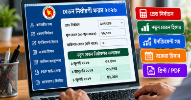 Pay Fixation Form New 2026