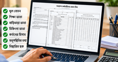 Staff Pay Bill Form PDF