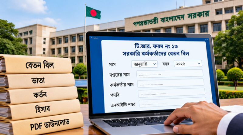 সরকারি কর্মকর্তাদের বেতন বিল প্রস্তুত হবে সহজে