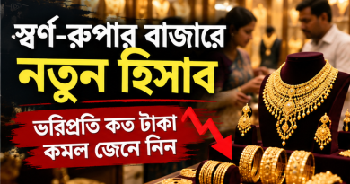 স্বর্ণ-রুপার বাজারে নতুন হিসাব