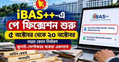 পে ফিক্সেশন কিভাবে করতে হয়?
