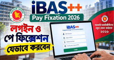 iBAS++ Pay Fixation Login Online