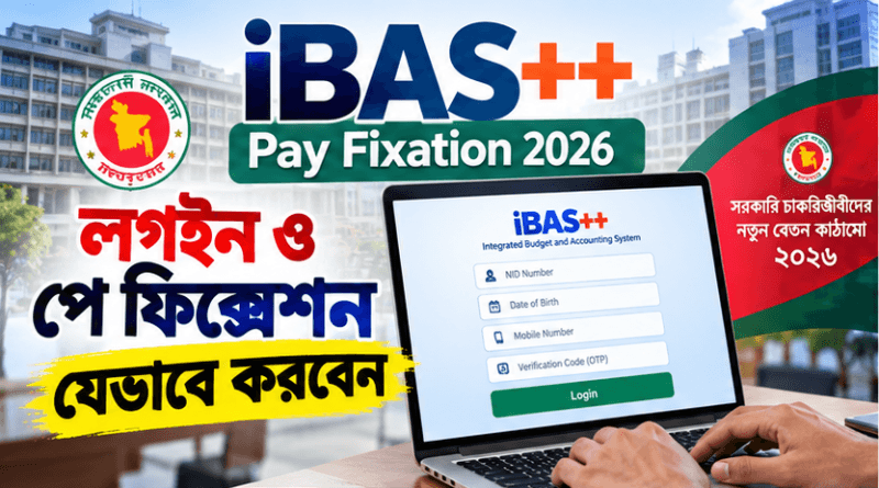 iBAS++ Pay Fixation Login Online