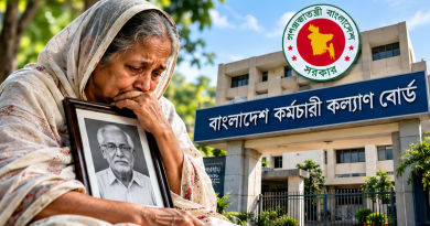 পেনশনে থাকা অবস্থায় স্বামী মারা গেলে স্ত্রী কি দাফন-কাফনের টাকা পাবেন?