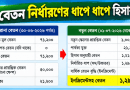 ফিক্সেশন করার পর বেতন যেভাবে নির্ধারিত হয়, ছবির হিসাবসহ বিস্তারিত