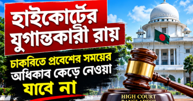 চাকরিতে অর্জিত পদোন্নতির অধিকার কেড়ে নেওয়া যাবে না