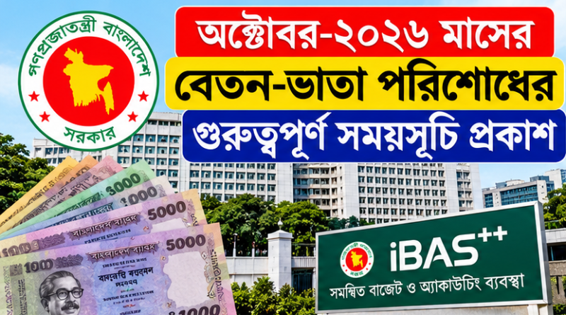 নতুন বেসিকে বেতন ও বকেয়া পরিশোধে কী বলা হয়েছে?