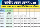 ২০১৫ সালের বেতন ইনক্রিমেন্ট তালিকা যেভাবে দেখবেন, জানুন গ্রেডভিত্তিক বেতন নির্ধারণের নিয়ম